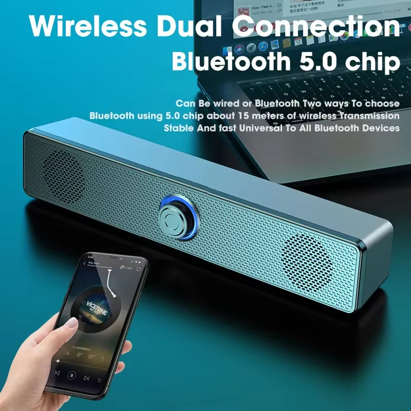 Home Theater Speaker - Bluetooth 5.0 4D surround ses çubuğu