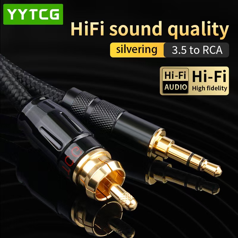 Home Cinema Hall - YYTCG SPDIF Koaksiyel Kablo HIFI 3.5mm