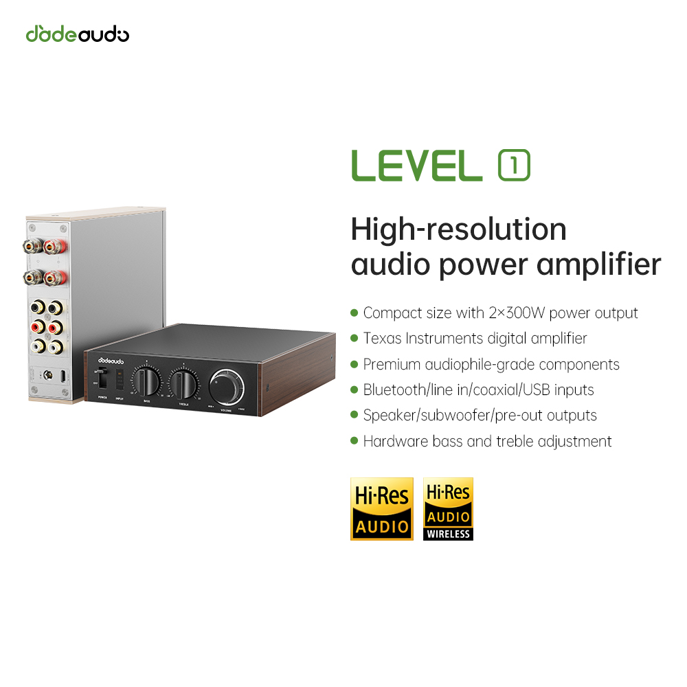 Home Cinema Hall - JadeAudio Seviye 1 Masaüstü HiFi Bluetooth