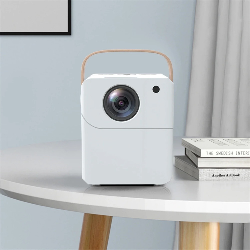 Home Theater Speaker - Taşınabilir Akıllı 4K Projektör Mini Ev