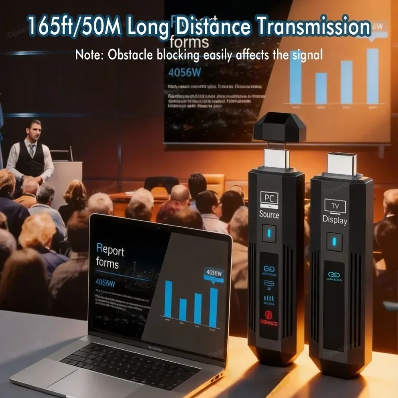 50M 5.8G 1080P HDMI uyumlu kab - Home Cinema Wireless incelemesi ve fiyatı