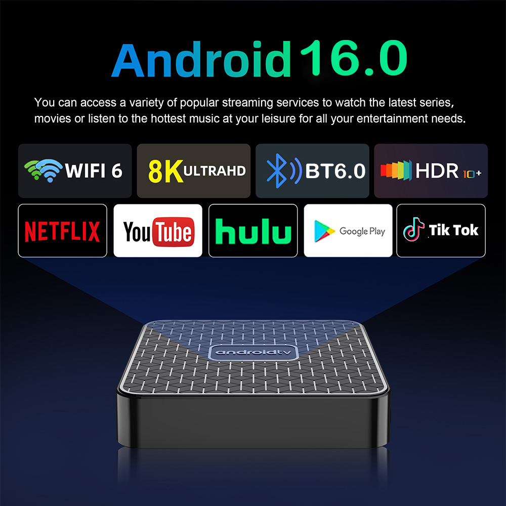 Akıllı Ev Sineması T8S 8K Andr - Home Cinema Media Player incelemesi ve fiyatı
