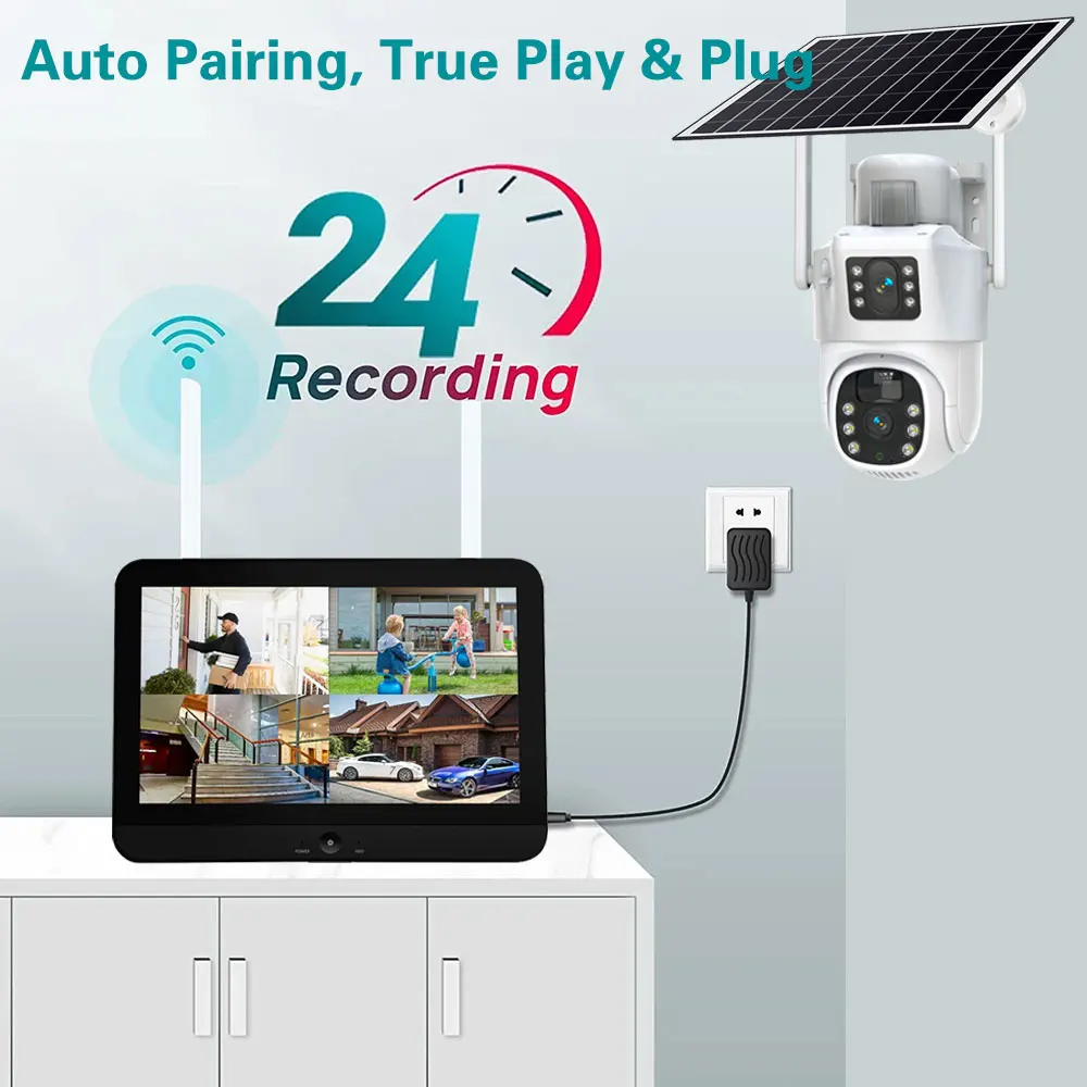 10CH kablosuz NVR 4k 8mp çift  - Home Cinema Wireless incelemesi ve fiyatı