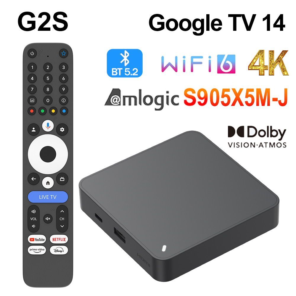 G2S GTV TV BOX GoogleTV 14 Aml - Home Cinema Media Player incelemesi ve fiyatı