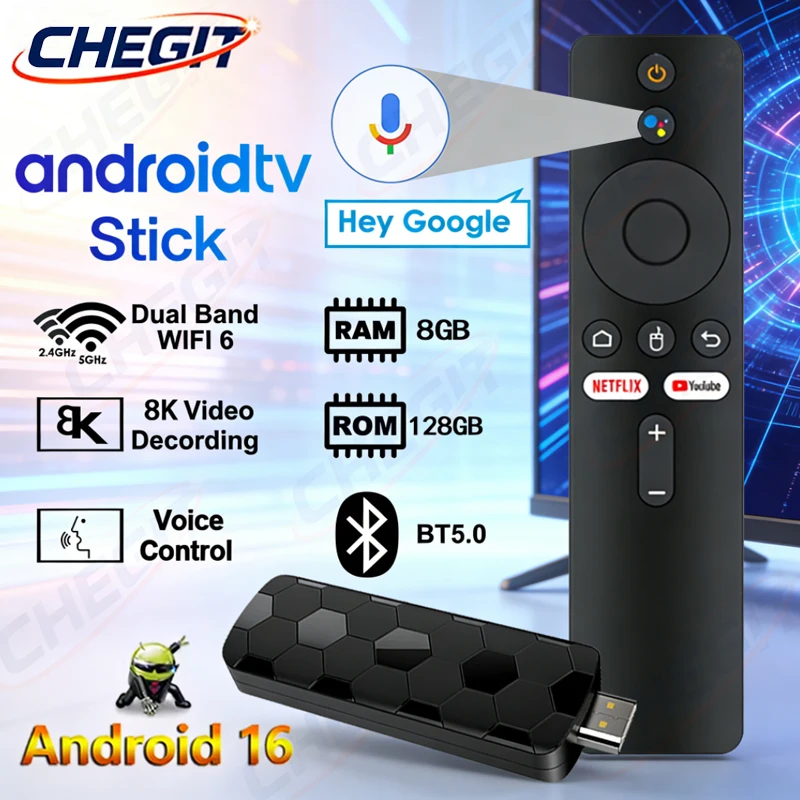 Android 16 8K Ultra HD TV Stic - Home Cinema Media Player incelemesi ve fiyatı