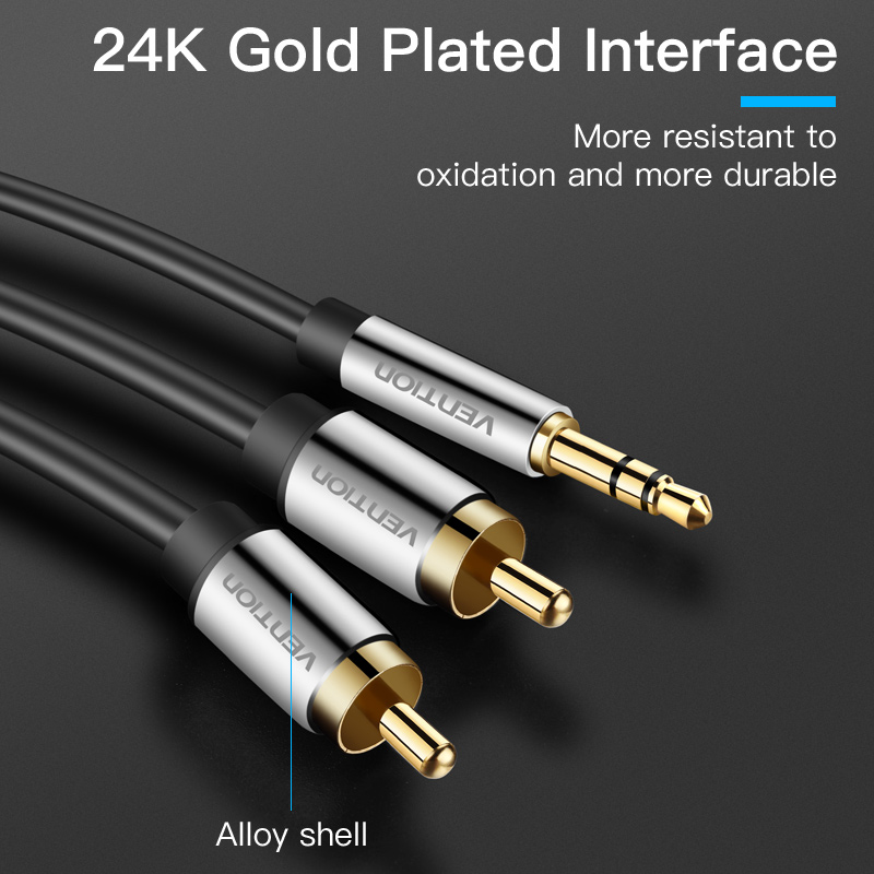 Vention RCA Kablosu 3.5 ila 2r - Home Cinema Hall incelemesi ve fiyatı